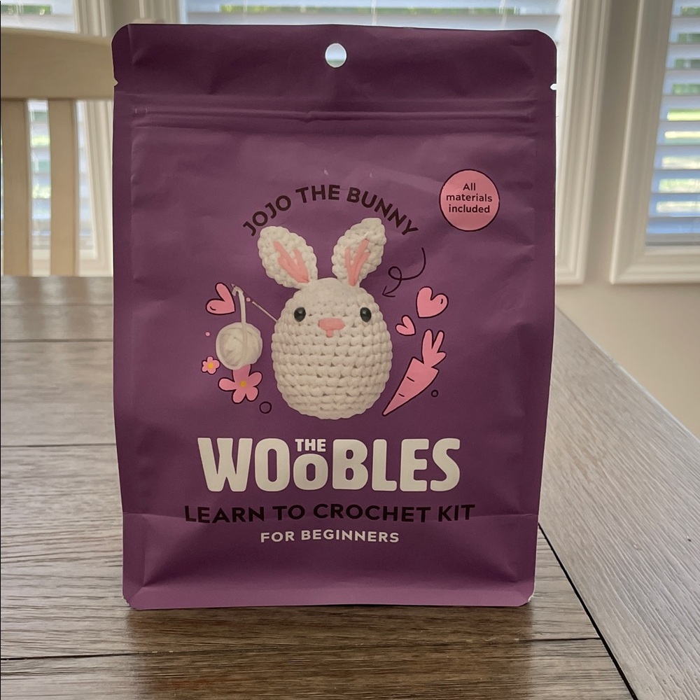 The Woobles Crochet Kit - Jojo the Bunny